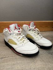 Air Jordan?s 5 Retro ?fire Red? Uk Size 9.5
