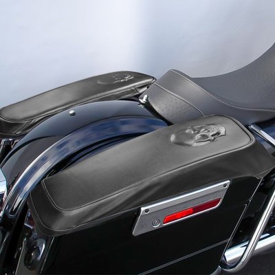 Saddlebag Lids Covers Hard Saddle Bag Fit For Harley Electra Glide EFI FLHTI