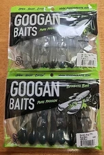 Lot Of 2. Googan Baits Bandito Bug 4"  7PK. Blue Baby