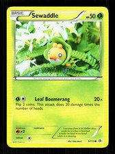 Sewaddle (9) 9/113 Common Legendary Treasures Pokemon NM on eBay