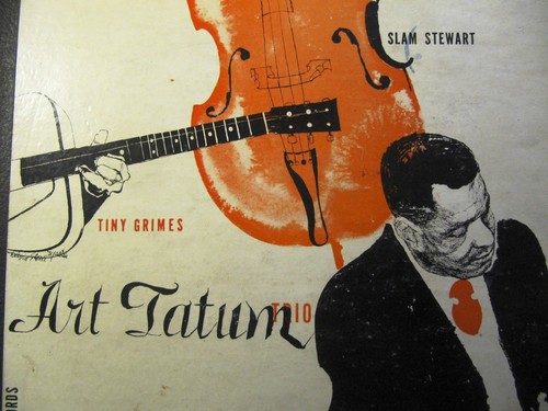 ART TATUM TRIO DREI MÄNNER UND DER BEAT Slam Stewart Tiny Grimes ASCH Album 452