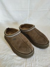 UGG Tazz Hickory Colour Platform Slippers Women's Uk7 Clogs Mules Shoes Slip On