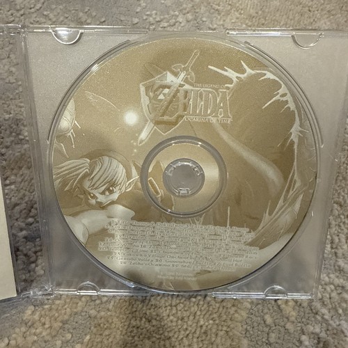 1998 Nintendo The Legend Of Zelda Ocarina Of Time Soundtrack Koji Kondo RAR - Bild 2 von 6