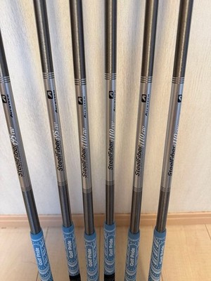 Aerotech Steelfiber i95cw i110cw Eisenschaft Set 6tlg 5-Pw S Flex Gebraucht