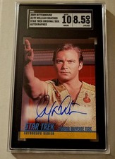 WILLIAM SHATNER 2009 RITTENHOUSE STAR TREK ORIGINAL AUTO AUTOGRAPH CARD SGC 8.5!