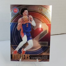 Panini 2021-22 Select Numbers Cade Cunningham #40 Pistons NBA Basketball Card