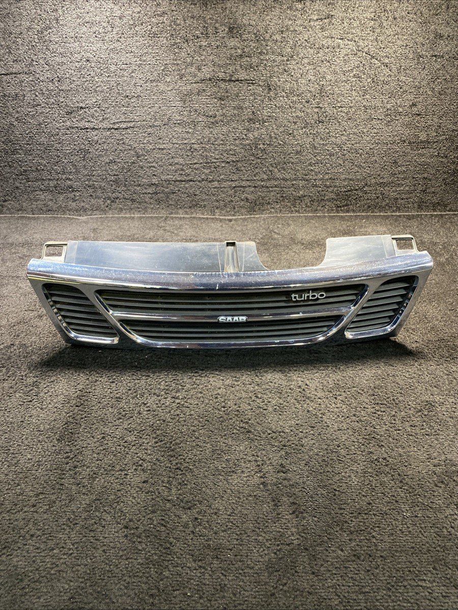 1994-1998 Saab 900 Turbo Front Bumper Grille Grill Chrome OEM | eBay