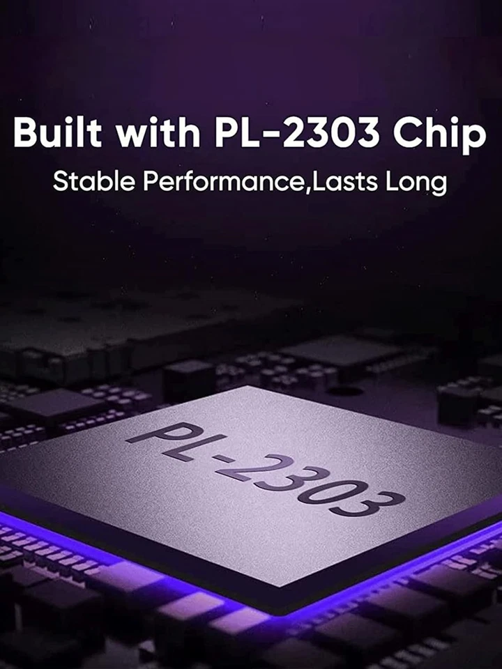 CableCreation USB to RS232 Adapter with PL2303 Chip, USB to DB9 Serial Female - Image 4 of 4