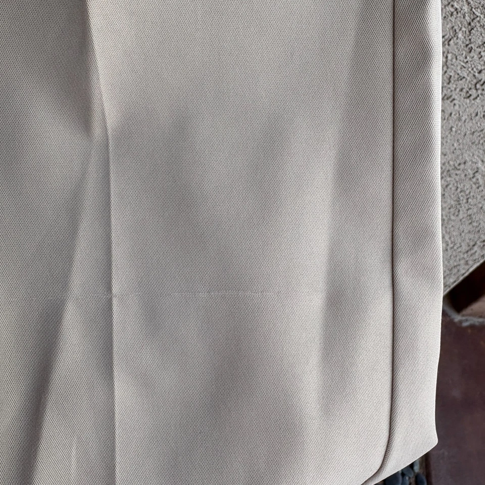 Pantalones de golf Callaway para hombre 38" x 30" beige bolsillos delanteros planos forro plateado Foto 4 de 4