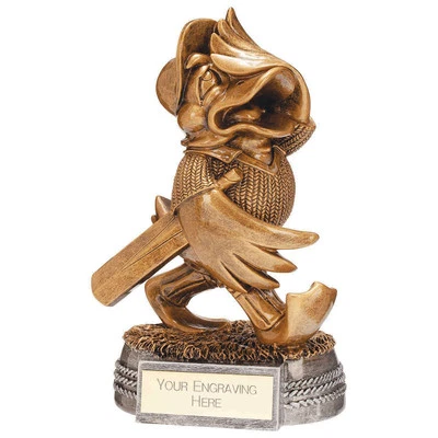 Trophy Superstore Centurion goldene Ente Cricket-Trophäe - kostenlose Gravur - Größe