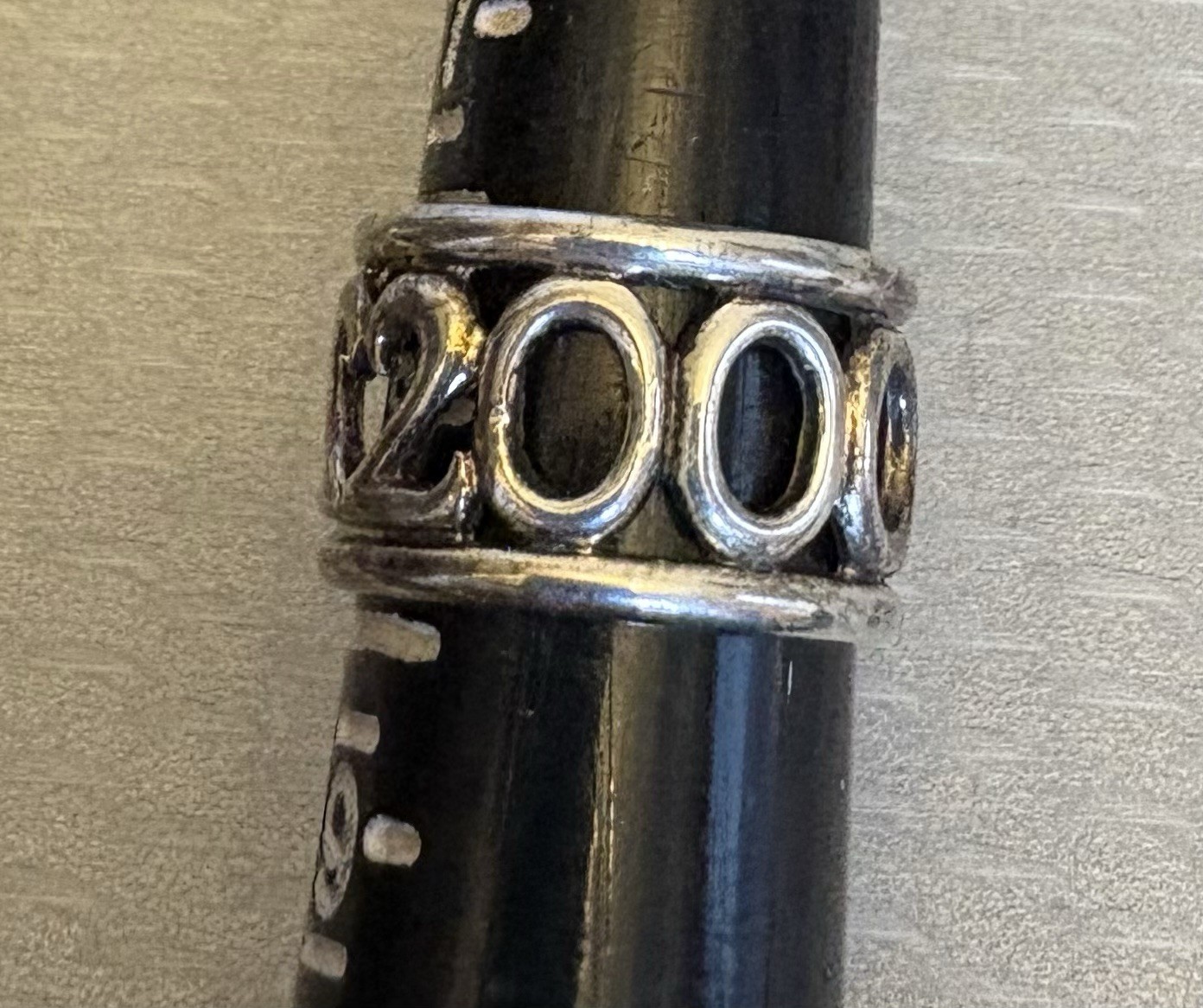 Sterling Silver Ring Openwork Cutout Heart Band 2… - image 8