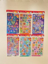 Pokemon Stickers 6 Sheets Holographic Glitter Toy Collectible