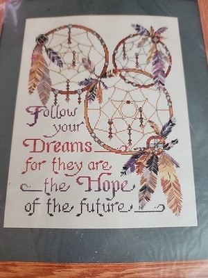 DREAMCATCHERS Design Works LARGE Counted Cross Stitch Kit 14'' x 11'' 9294 Native