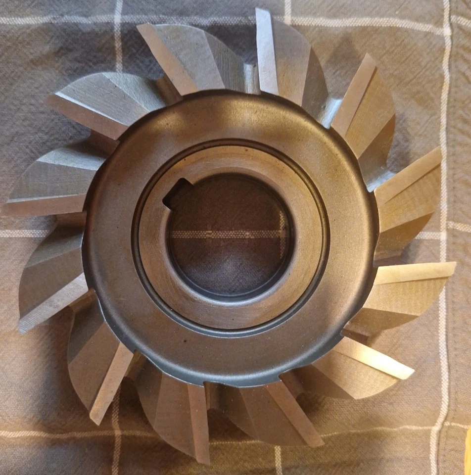HSS Walzenstirnfräser Schlichtfräser FETTE D=130×35×40mm Nachgeschliffen Scharf - Bild 1 von 4