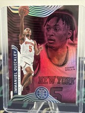2021-22 Panini Illusions Trophy Collection Pink #12 Immanuel Quickley SP