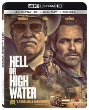 Hell Or High Water 4K (4K UHD Blu-ray) Chris Pine Jeff Bridges Ben Foster