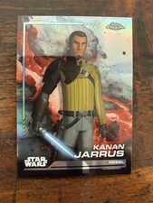 2024 Topps Chrome Star Wars 124 Kanan Jarrus Star Wars Rebels Silver Refractor