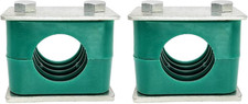 Morsetto per Tubo Idraulico, 2 Pezzi, Morsetti per Tubi in Plastica, Standard Me