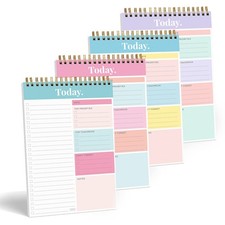 Daily  Weekly To Do List Notepad   Undated Work Planner  Organizer with Wis...