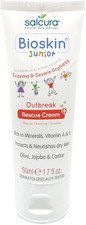 Image of Salcura Natural Skin Therapy, Bioskin Junior Outbreak Rescue Cream, Packed with 