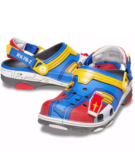 NUOVI zoccoli Crocs Gundam All Terrain grigio ardesia 210128-0DA uomo taglia 12
