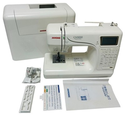 Janome GN9000 High-End Computer Nähmaschine geprüfter funktionstüchtiger Artikel