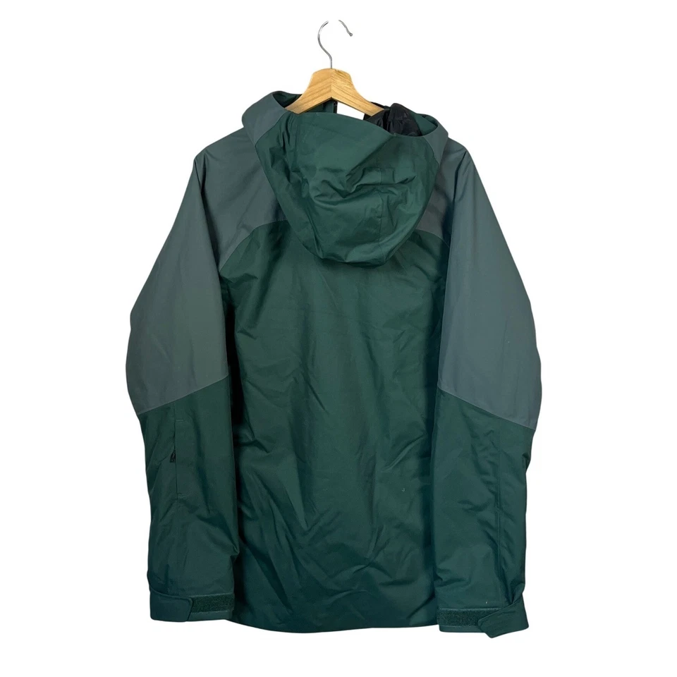 Jaqueta de chuva Mountain Hardwear masculina impermeável Firefall com capuz verde tamanho M - Imagem 4 de 4