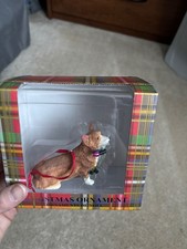 Sandicast Corgi Dog With Christmas Lights Christmas Ornament New Sealed Box