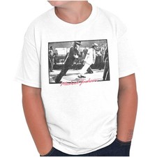 Michael Jackson Smooth Criminal Lean Dance Youth Crewneck T Shirts Boy or Girl