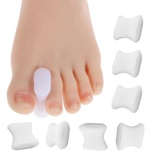 12PCS Silicone Gel Toe Separator Bunion Toes Spacer Orthotics Pain Relief