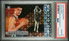 2024-25 Panini Photogenic - Rookies in Motion Zach Edey Groovy /35 RC # Match