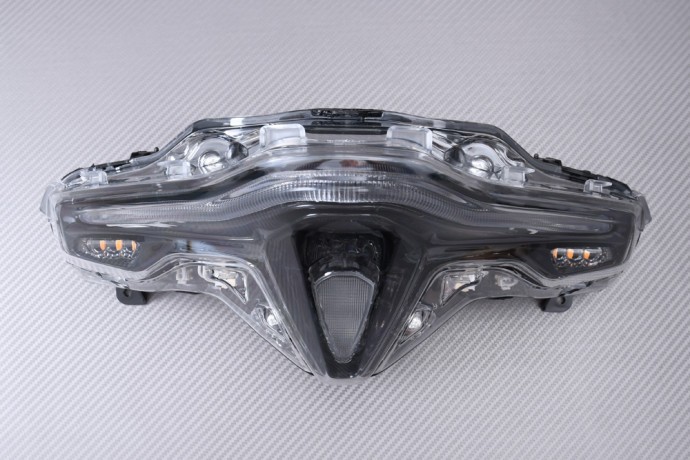 Feu LED transparent TMAX 560 clignotants intégrés dynamiques 2023