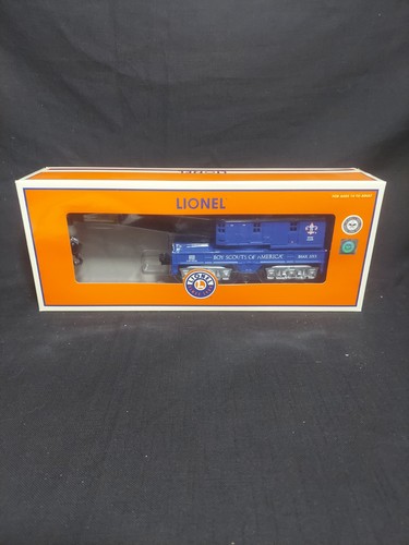 LIONEL 6-37075 BSA BOY SCOUTS OF AMERICA GRÚA COCHE NUEVO EN CAJA ESCALA 0 LQQK | Condition: Used