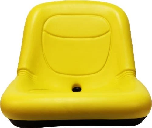 John Deere Lawn Mower Seat Yellow LT133 LT150 LT155 LT160 LT166 LT170 LT180 - Image 2 of 4