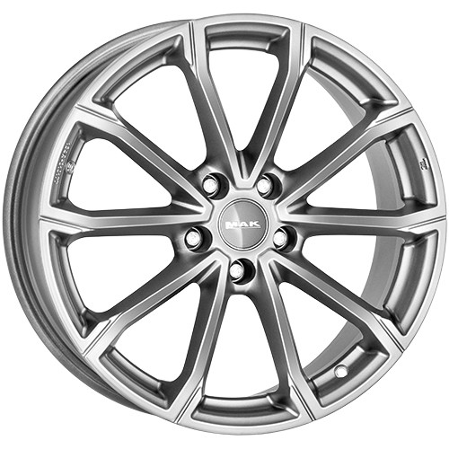 CERCHIO LEGA 7,5J17 5X112 49 57,10 MAK DAVINCI LIGHT TITAN - Foto 1 di 2