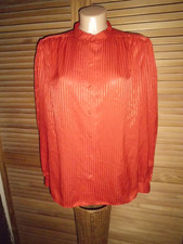 Bluse..Gr.XL / XXL..Rot..Langarm..Knöpfe..Gl...