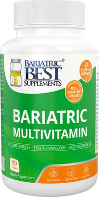 Bariatric Multivitamin with Iron for Post-Gastric Bypass and Sleeve Surgery, 90