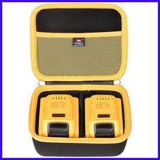 Hard EVA Carrying Case for DEWALT/Milwaukee 8v/12v/18v/20v/60v Max XR Battery...