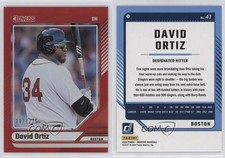 2024 Panini Donruss Red /275 David Ortiz #47 HOF