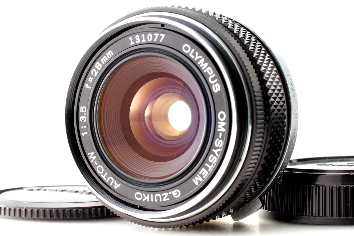 F/3.5 Camera Lenses Olympus Zuiko 28mm Focal for sale | eBay