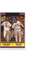 2006 TOPPS CLASSIC DUOS METS DAVID WRIGHT & CLIFF FLOYD
