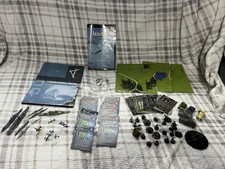 Axis  Allies Miniatures Lot  Figures Tanks Ships Cards Maps Rules