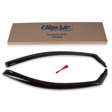 CLIMAIR Windabweiser Regenabweiser für NISSAN QASHQAI 2 mit ABE schwarz 1 Paar