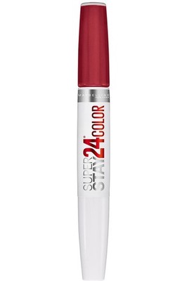 Maybelline Super Stay 24 2-Step Liquid Lipstick Keep Up The Flame, Red, 1 Count