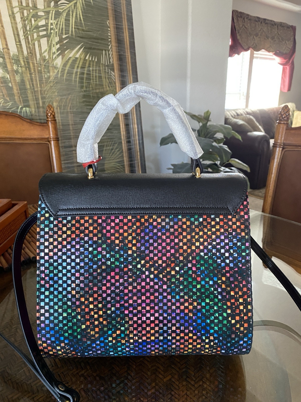 Braccialini Multicolor Large Crossbody Satchel Bag — image 3