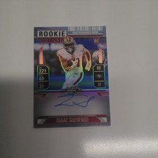 2024 CONTENDERS OPTIC ISAAC GUERENDO #138 ON CARD ROOKIE TICKET AUTO 49ERS . rookie card picture