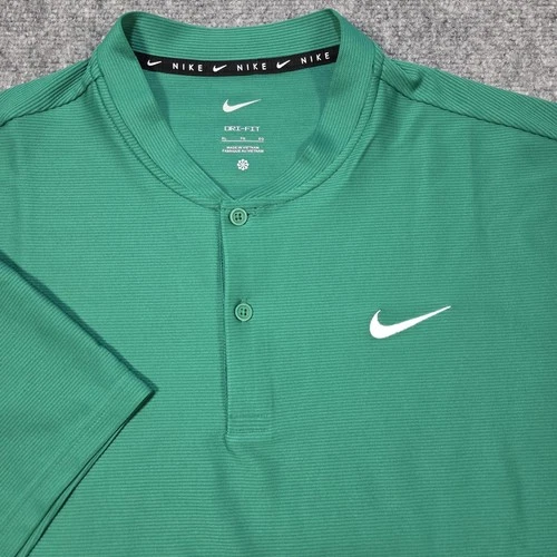 Nike Dri Fit Velocity Blade Golf Polo Mens XL Shirt Kelly Green IB0278-365