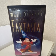 Walt Disney Home Video Masterpiece Fantasia VHS Clamshell Case G NTSC
