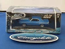 GREENLIGHT "FAST & FURIOUS" BRIAN'S 1969 CHEVY YENKO CAMARO  1/43 DIECAST METAL