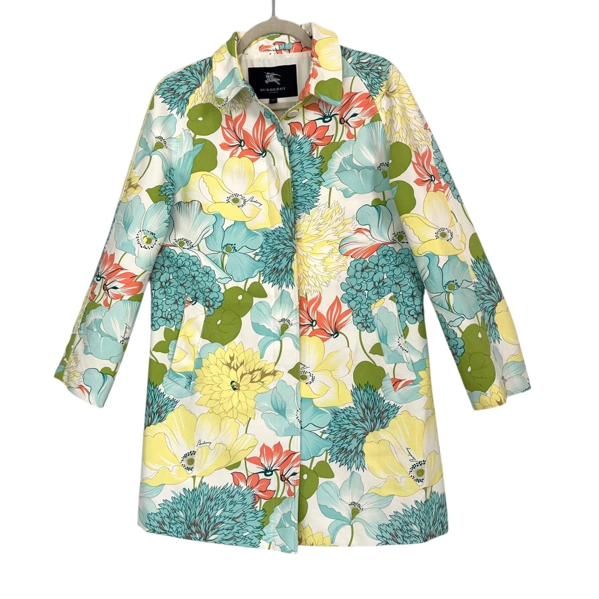 Burberry Floral Coats, Jackets & Vests for Women for sale | eBay